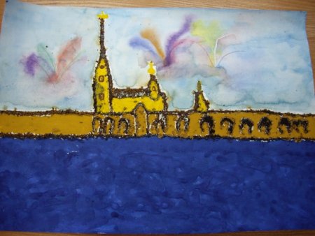 Пластилинография Петропавловская крепость