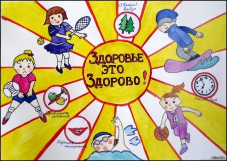 Поакат о здоров образе жизни