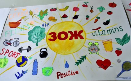Рисунок на тему здоровое питание