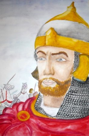 Рисунок к опере князь Игорь