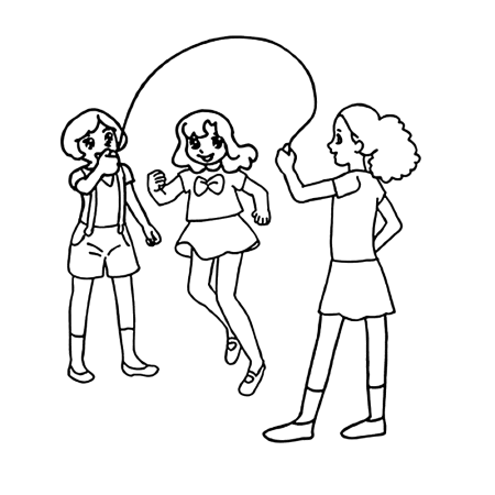 Подвижные игры раскраска