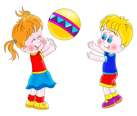 Дети играющие в мяч