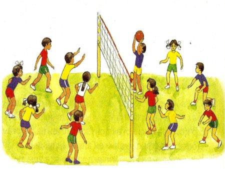 Игра пионербол картинки