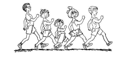 Раскраска физкультура для детей