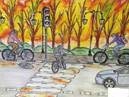 Рисунок моя улица