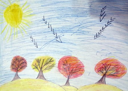 Осенние каникулы рисунок