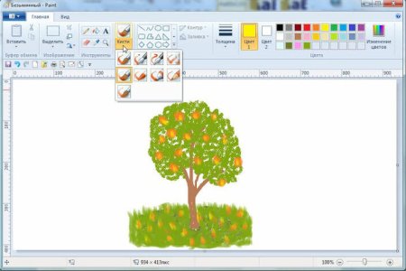 Рисунки в программе Paint