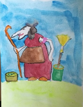 Баба Яга ступа избушка