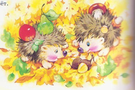 Ёжик раскраска для детей