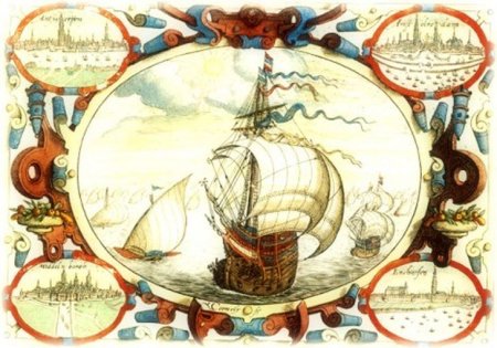 Старинные карты мореплавателей