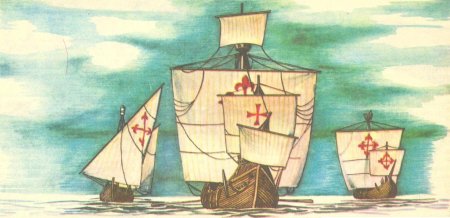 Открытие Колумба рисунки