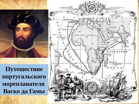 ВАСКО да Гама географические открытия