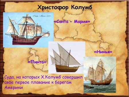 Великие мореплаватели открыватели Христофор Колумб