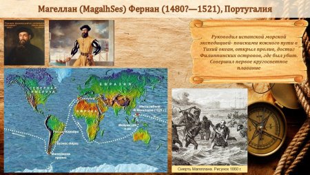 Великие мореплаватели Первооткрыватели Фернан Магеллан