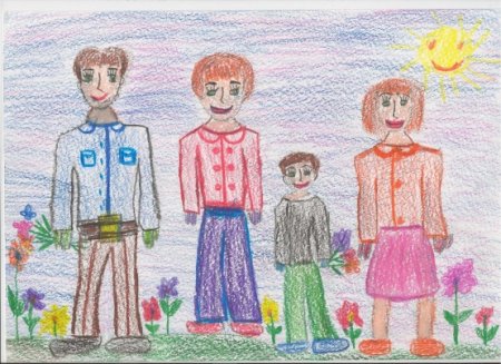 Рисование моя семья