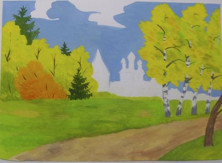 Детские рисунки природы