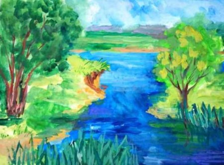 Пейзаж родной земли