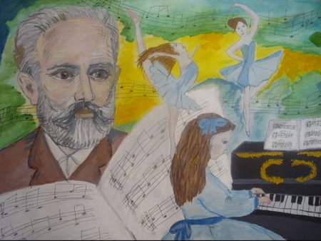 Чайковский рисунок