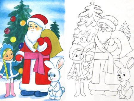 Рисунок на новогоднюю тему