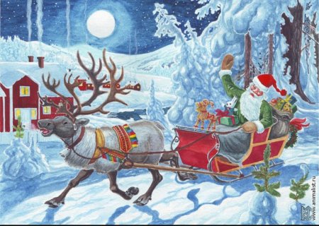 Рисунок на тему с новым годом