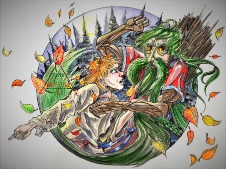 Король и Шут садовник арт