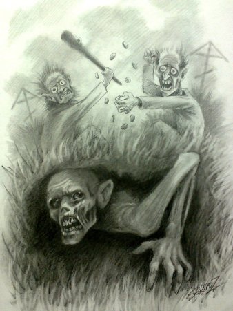 Король и Шут камнем по голове