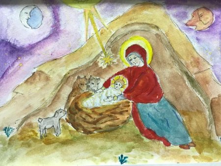 Христос рождается славитериснок