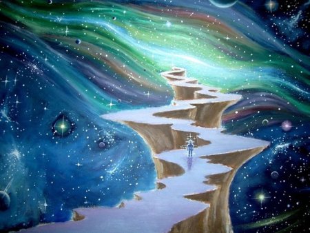 Космический астральный пейзаж