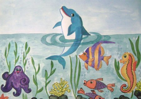 Рисование на морскую тему