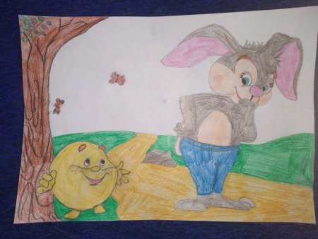 Рисунок на конкурс сказочных героев