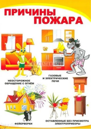 Предупреждение пожаров от шалости с огнем