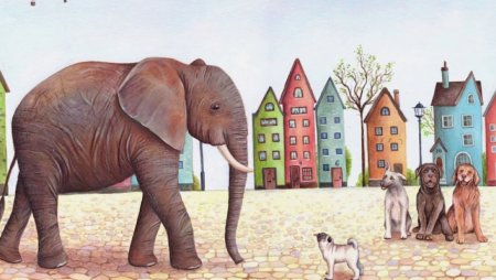 Крылов Иван Андреевич слон и моська