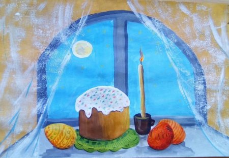 Кулич Пасхальный Иисус Христос