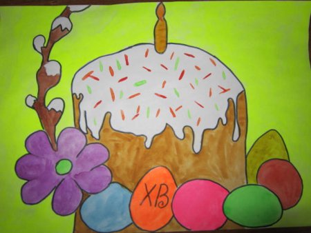 Пасхальные рисунки