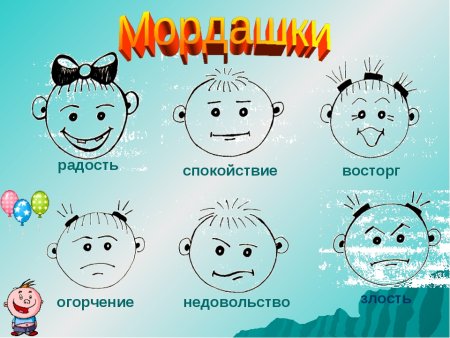 Эмоция радость для дошкольников
