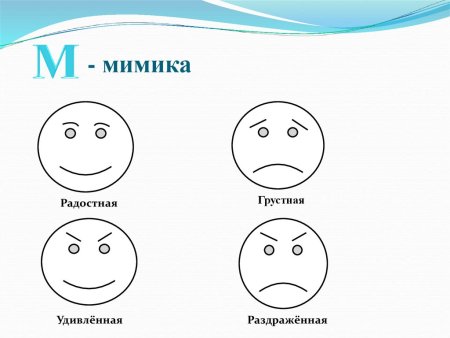 Пиктограммы эмоций для детей радость