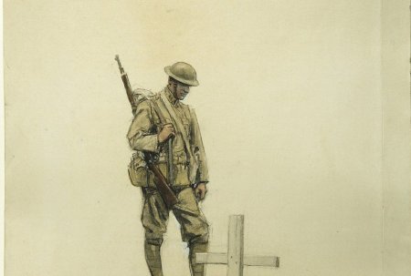 Арт ww1 солдат маленький