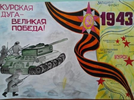 Плакат на тему день Победы