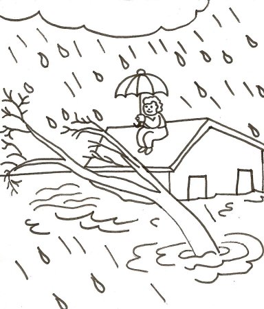 Радуга раскраска для детей