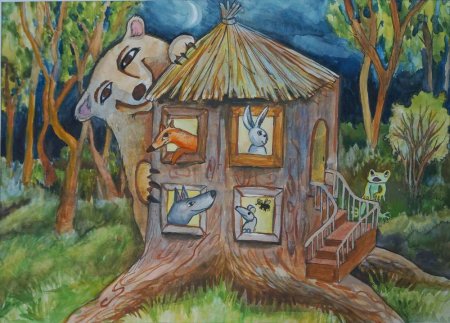 Теремок мышка