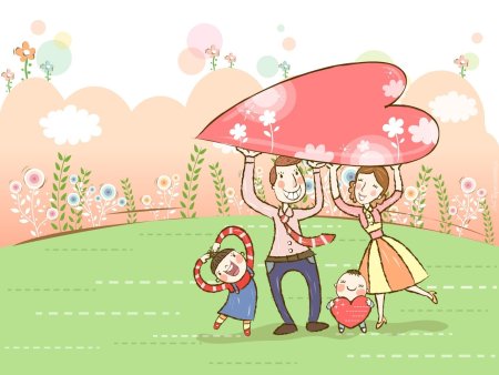 Фон для презентации семья