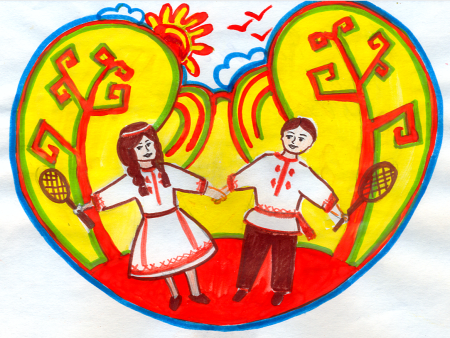 Заповедник рисунок