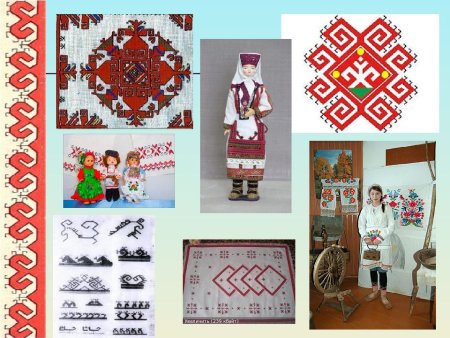 Рисунок на Чувашскую тему