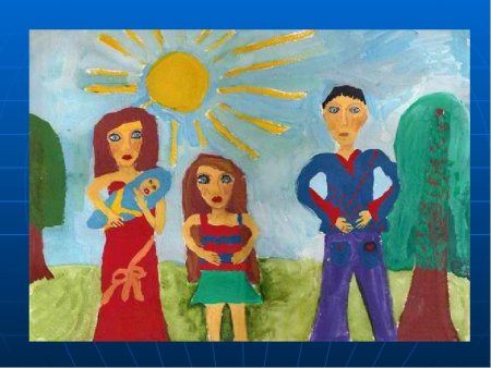 Рисование моя семья