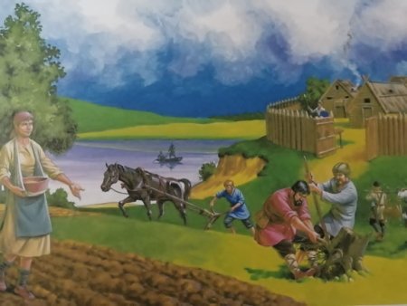 Занятия древних славян земледелие