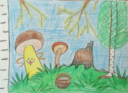 Конкурс рисунков про лес