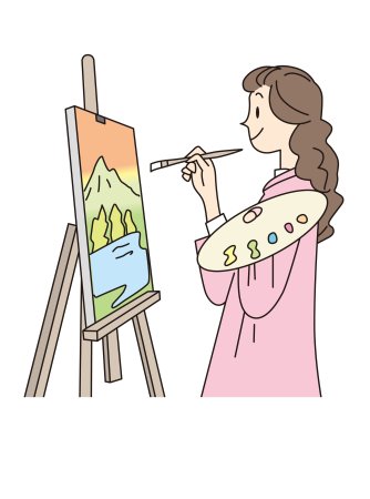 Рисунок на тему моё любимое занятие