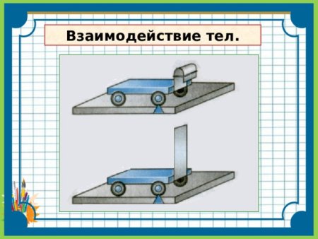 Взаимодействие тел масса тел физика 7 класс