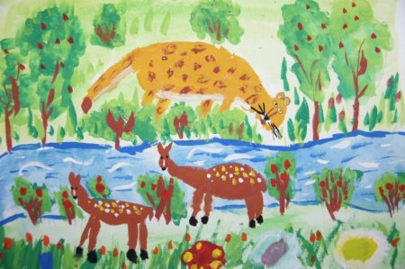 Приморский край рисунки детей