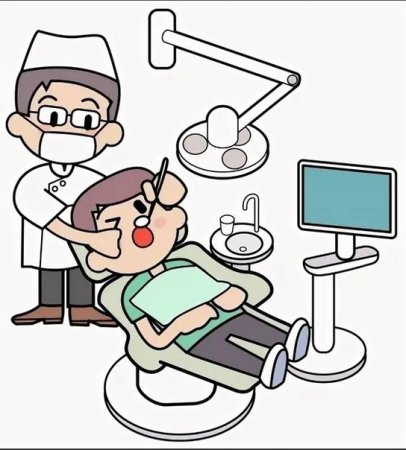 Стоматолог иллюстрация
